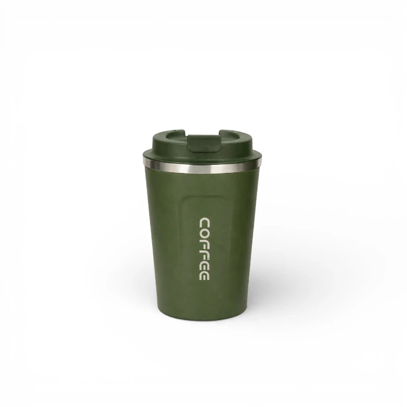 Mug Thermos Vert Kaki 380 ml