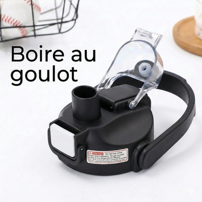 Gourde Thermos 1.2L Noir